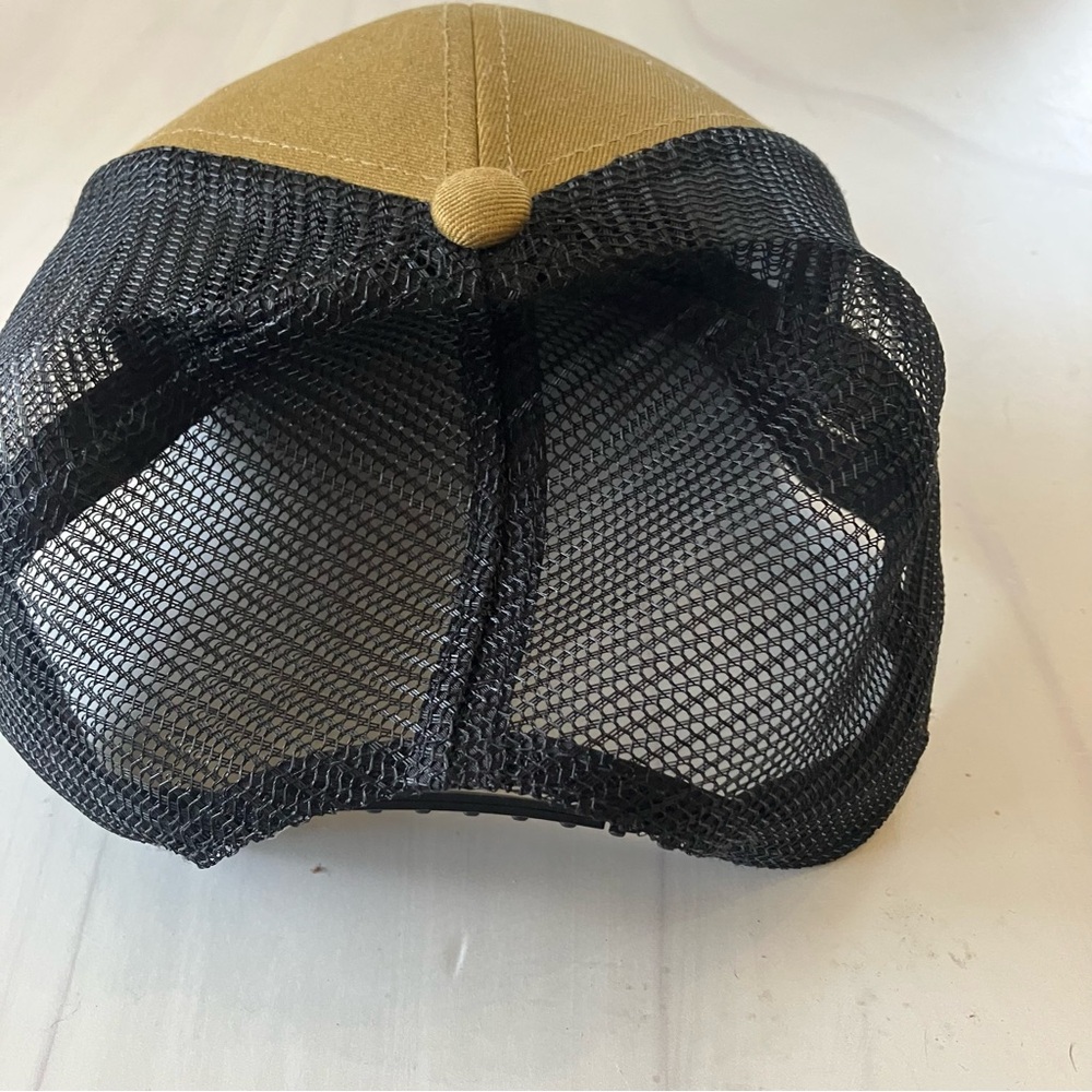 Simms Original Patch Trucker Cap in Bronze/Black - Picture 8 of 9